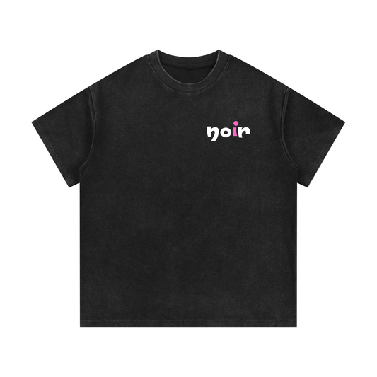 Mineral Wash Waffle Knit T-Shirt